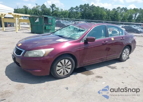 2010 Honda Accord 2.4 Lx from USA, damaged, VIN 1HGCP2F3XAA105681